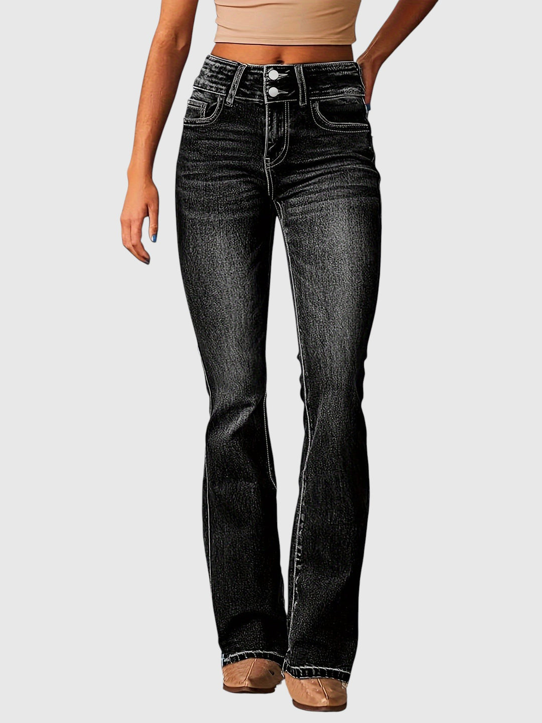 Marylène – Úzké džíny s vysokým pasem