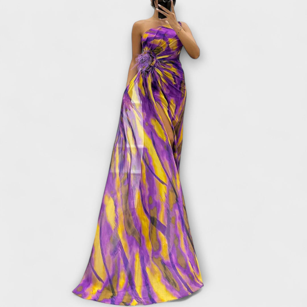 Noemi - Vibrantní Maxi-Kabát