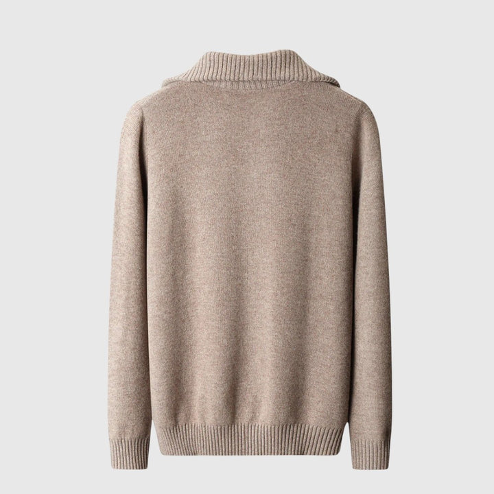 Libuše- Camisola s zipem Taranto Merino Wool