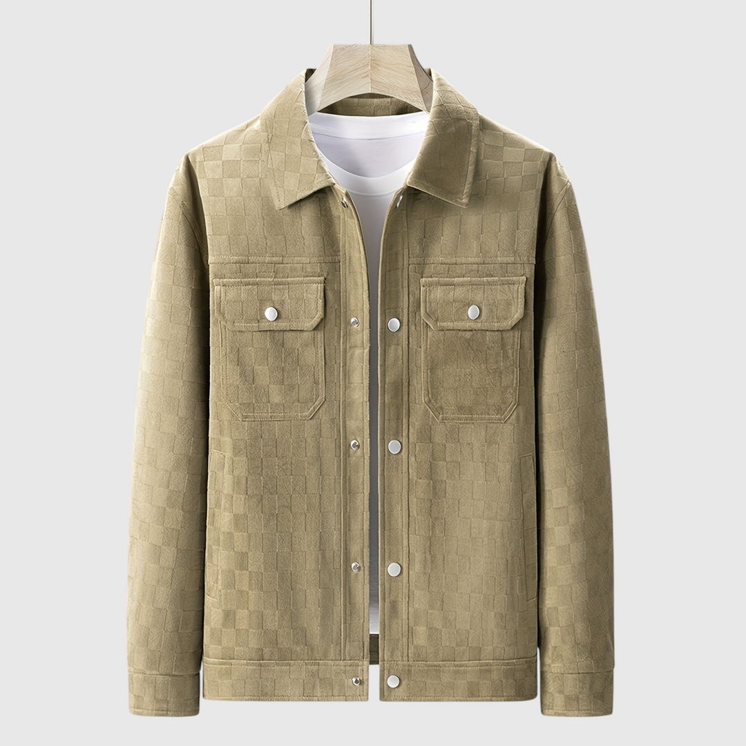 CALDERO - Károvaná Suede Bunda