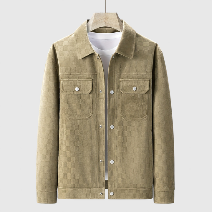 CALDERO - Károvaná Suede Bunda