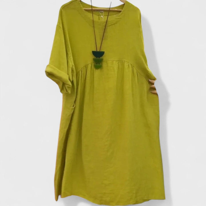 Mandira - Bavlněné a lněné Šaty