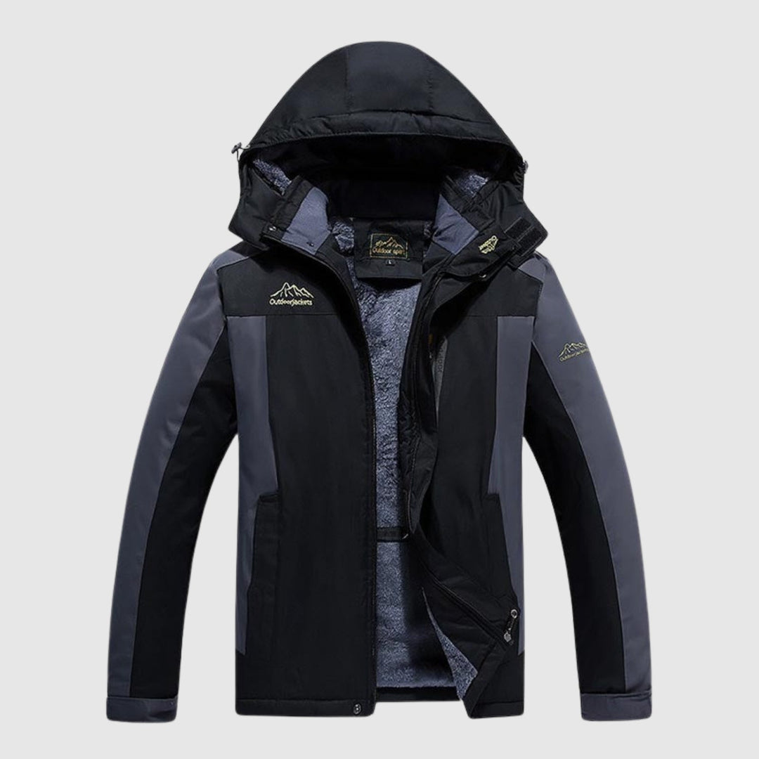 Libuše – Nepromokavá zimní bunda do přírody s fleecovou podšívkou