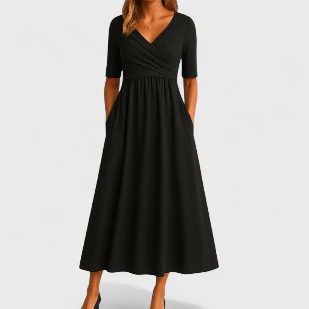 Leona - Elegantní Šaty se Speciálním Výstřihem