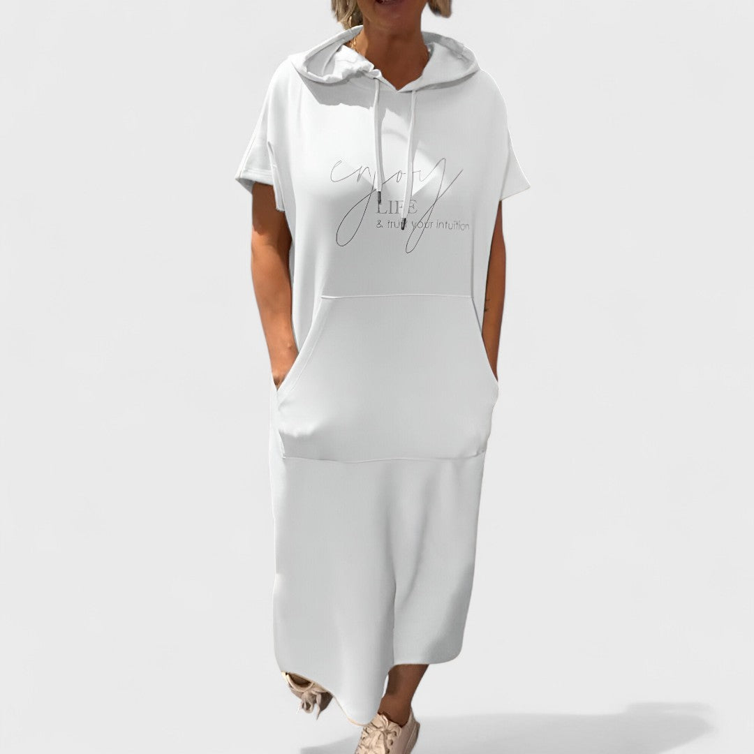 Saskia - Šaty s Kapucí