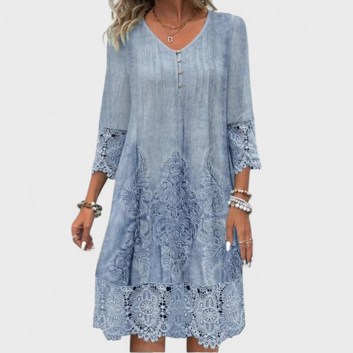 Lucie - Elegantní Krajková Šaty