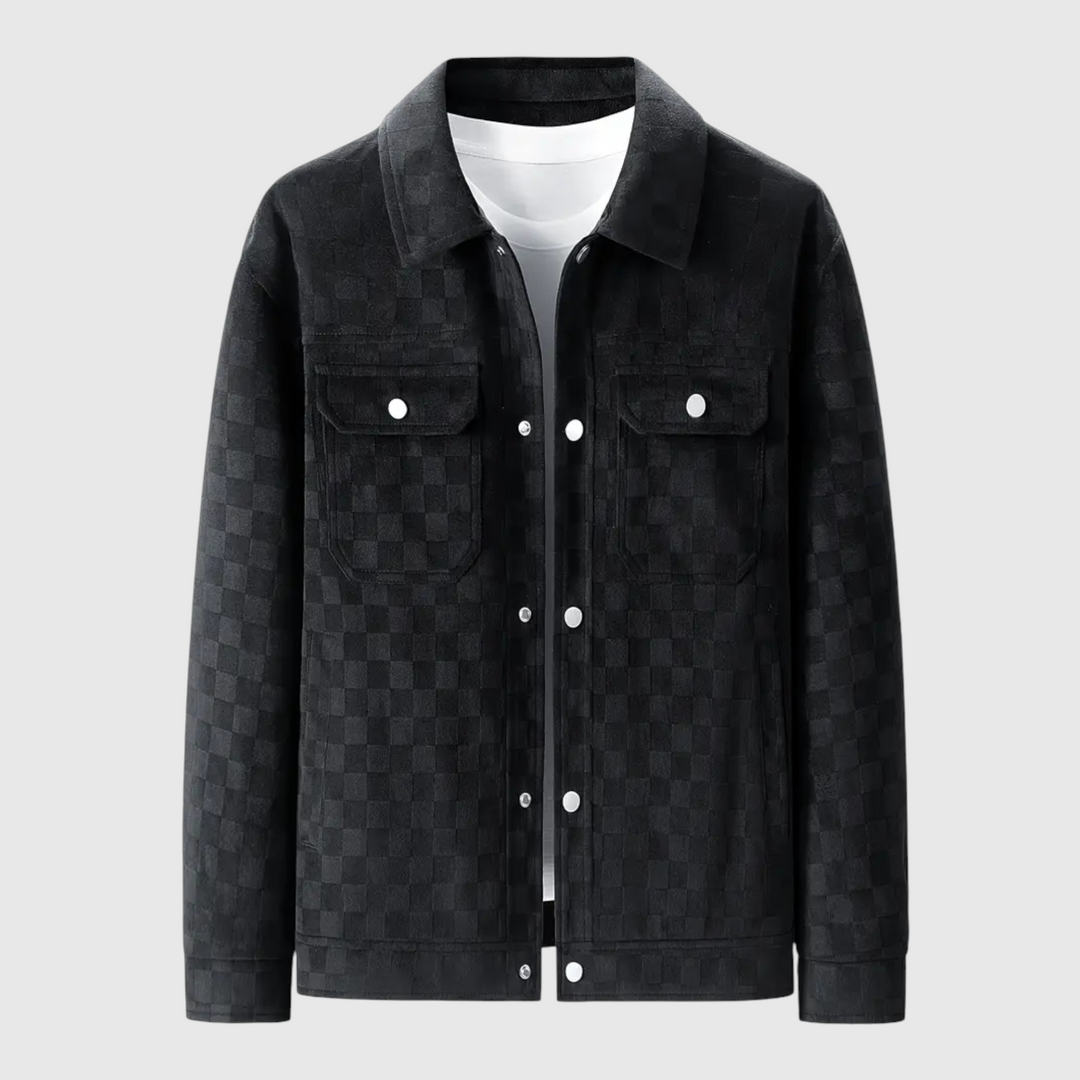 CALDERO - Károvaná Suede Bunda