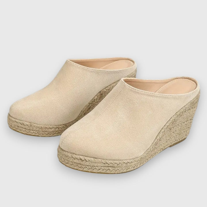 Sienna – Espadrilky na klínovém podpatku