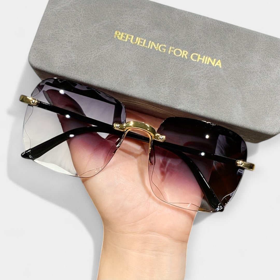 Klasické Retro Brýle Bez Rámu