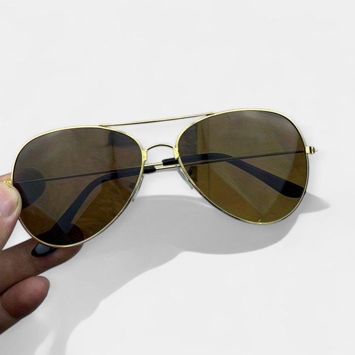 Retro Brýle se Zrcadlovými Skly