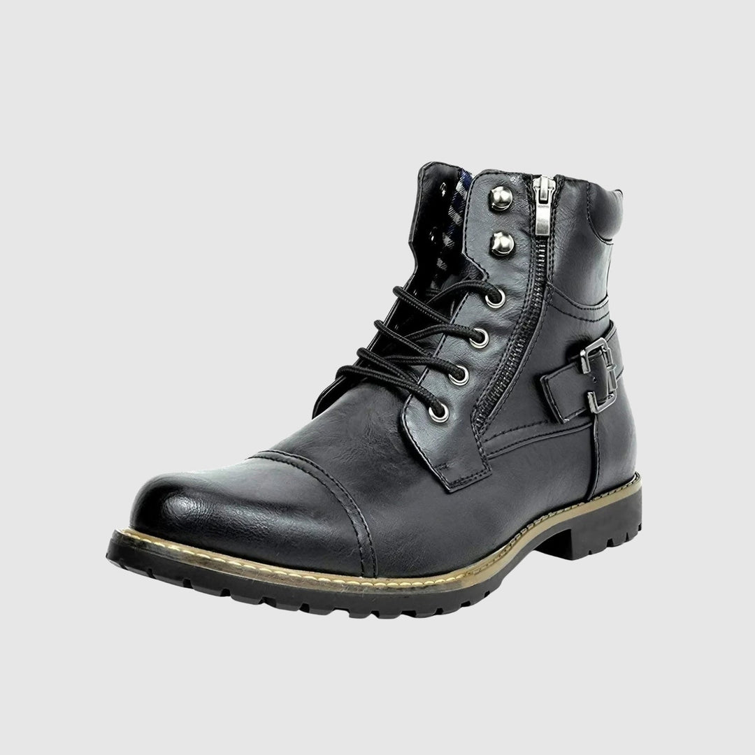 Libuše - Kožené boty se šněrováním