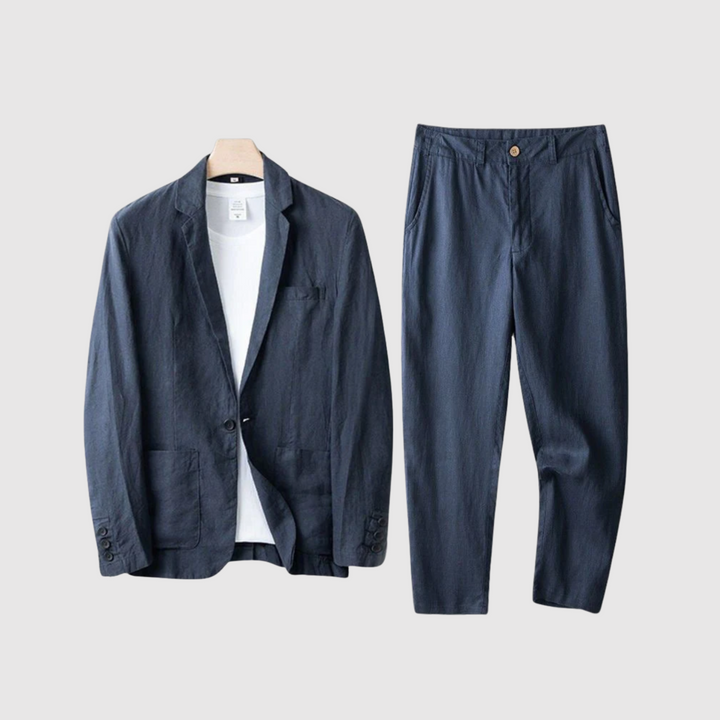 Libuše– Lněný komplet s přirozenou elegancí