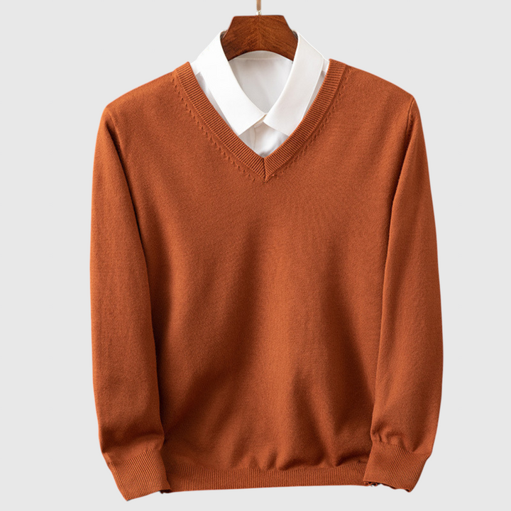 Bexford - Kašmírový svetr s výstřihem do V