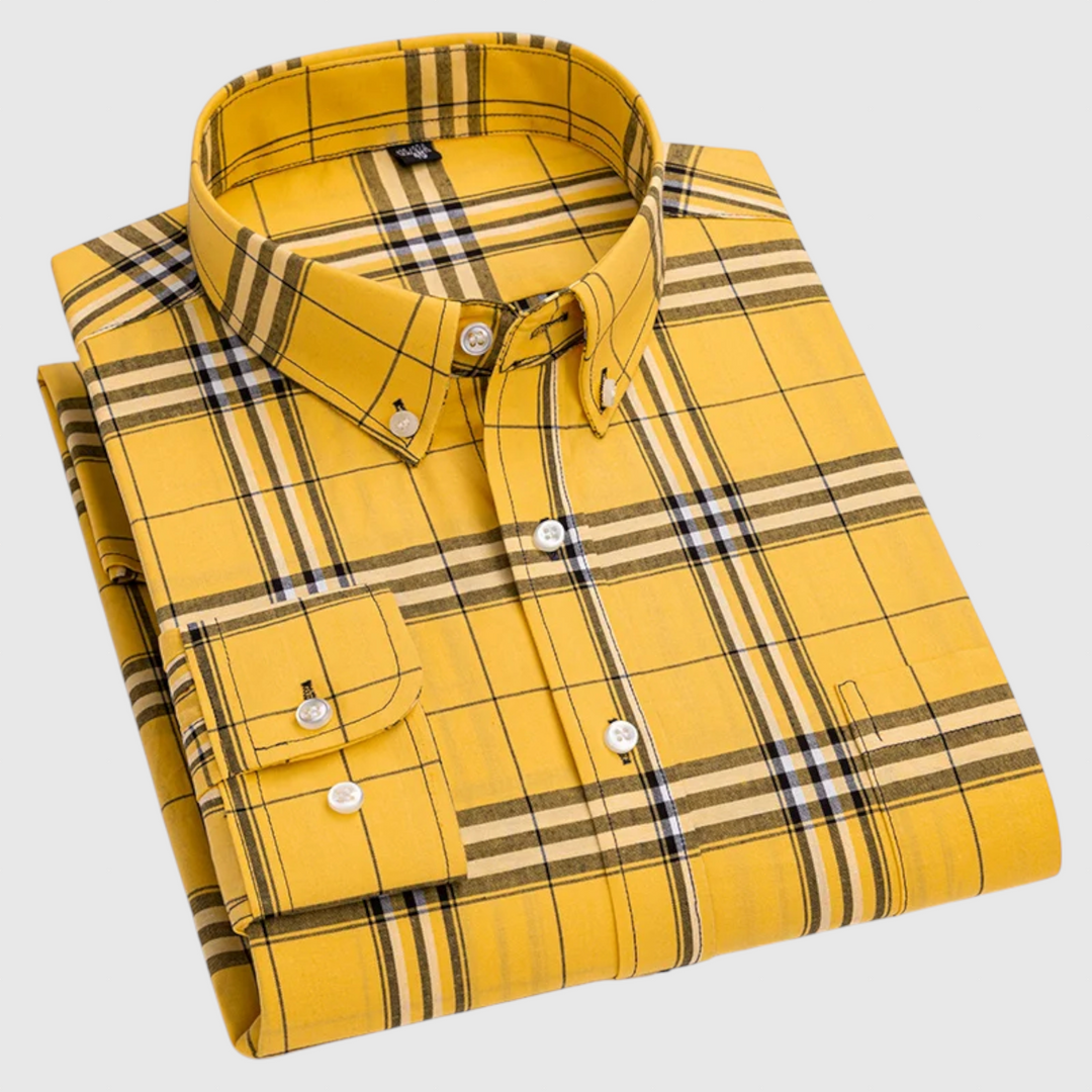 Ronald - Klasická kostkovaná košile