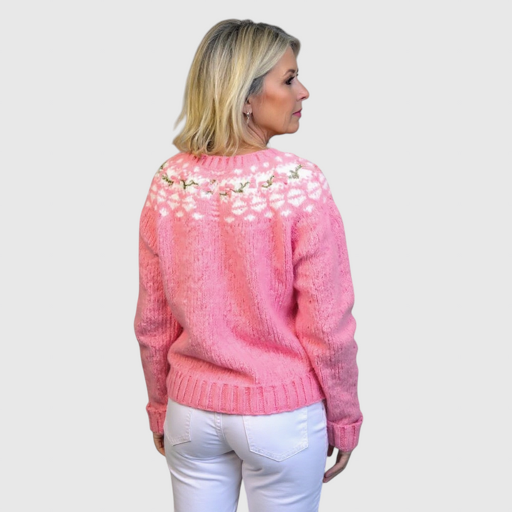 Vivian - Vintage islandský vlněný cardigan