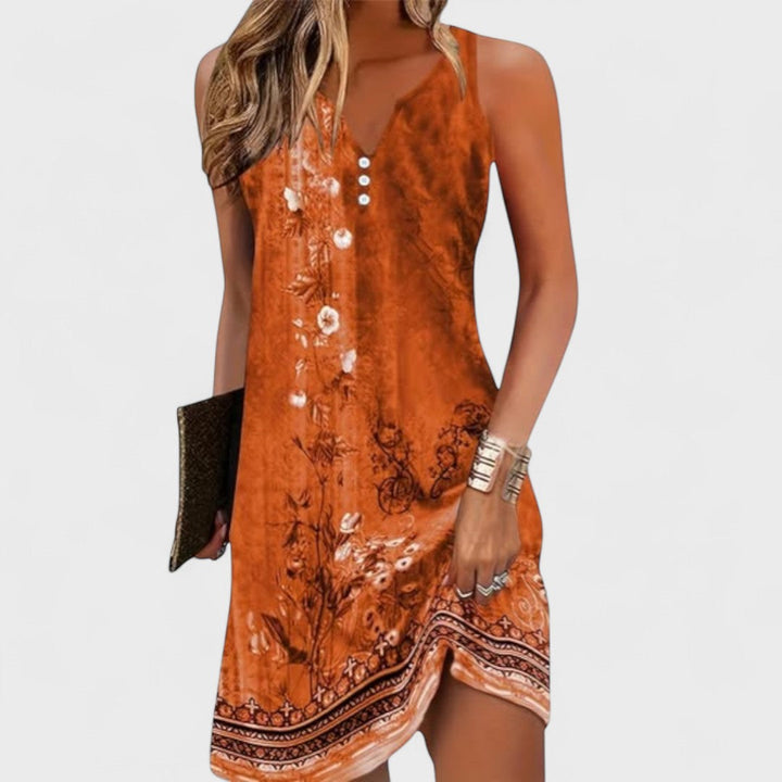 Dila - Pohodlné Šaty bez Rukávů