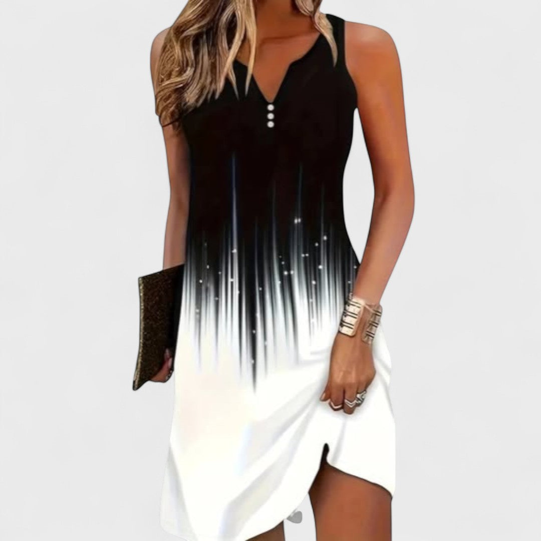 Dila - Pohodlné Šaty bez Rukávů