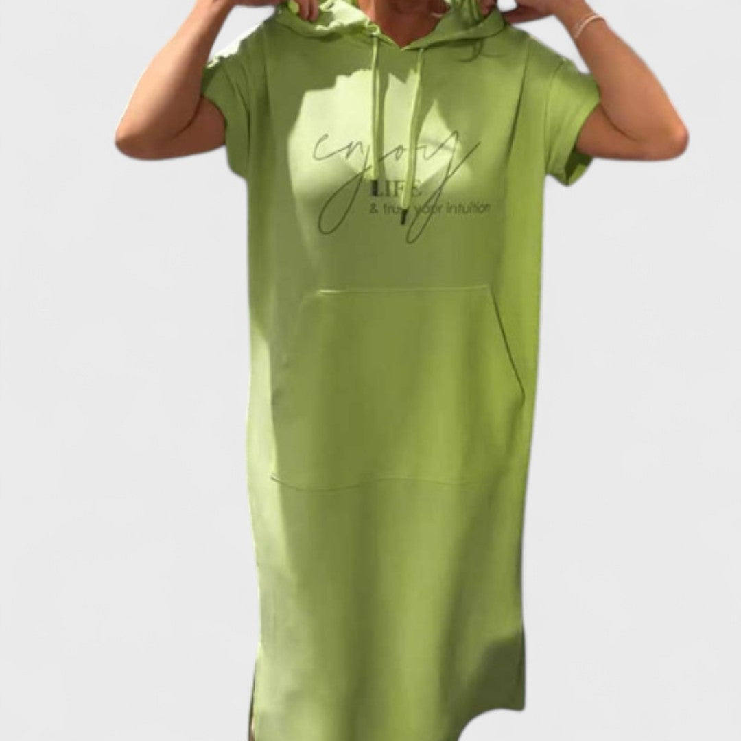 Saskia - Šaty s Kapucí