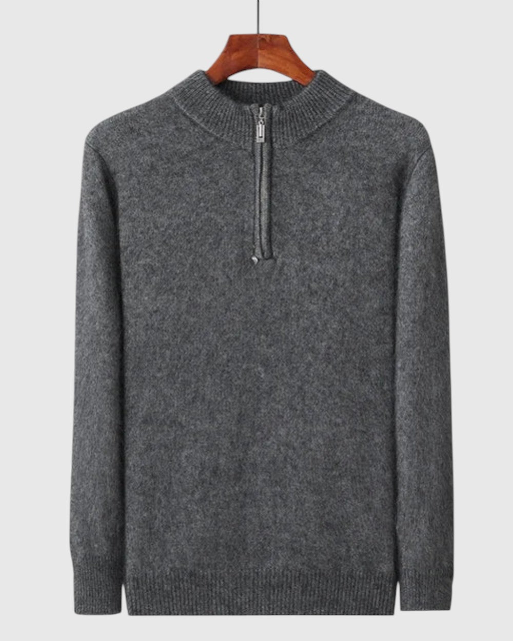 Libuše- Kardigan z kašmíru Genève se zipem