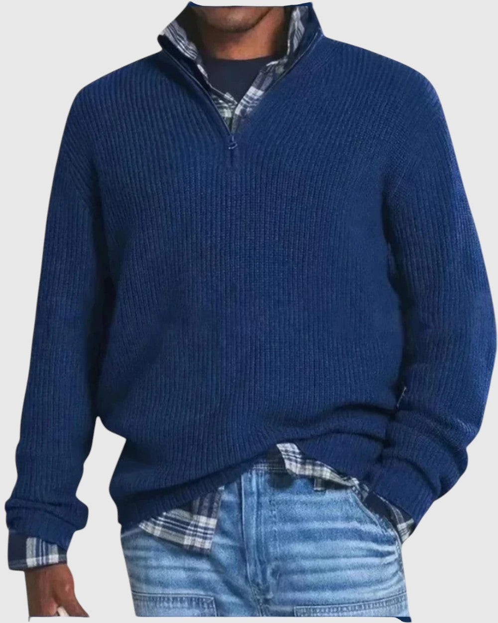 Libuše- Svetr s zipem Diego