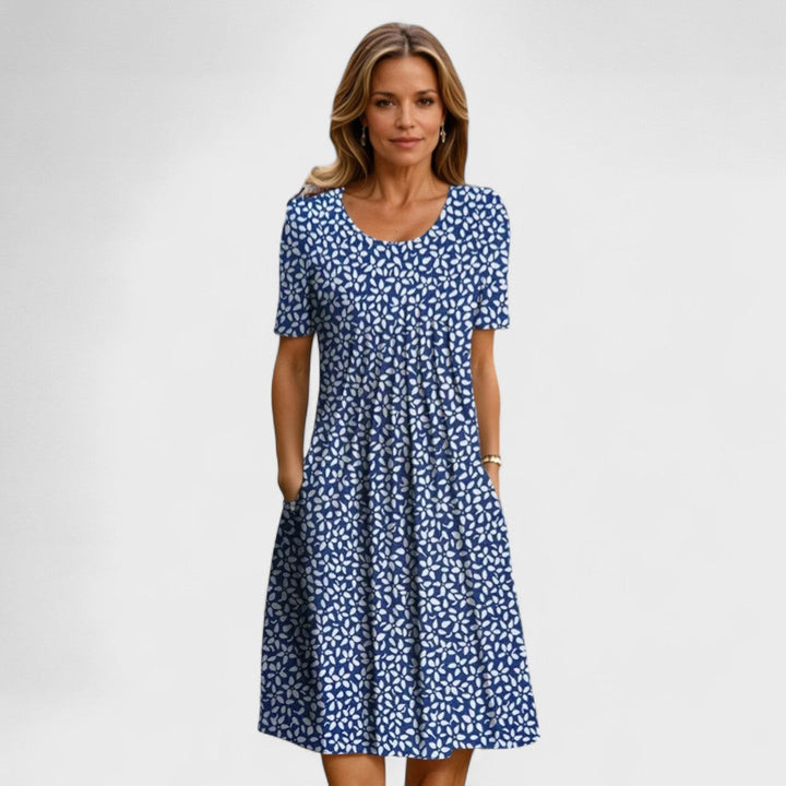 Marga - Elegantní Šaty s Pokrytím Břicha