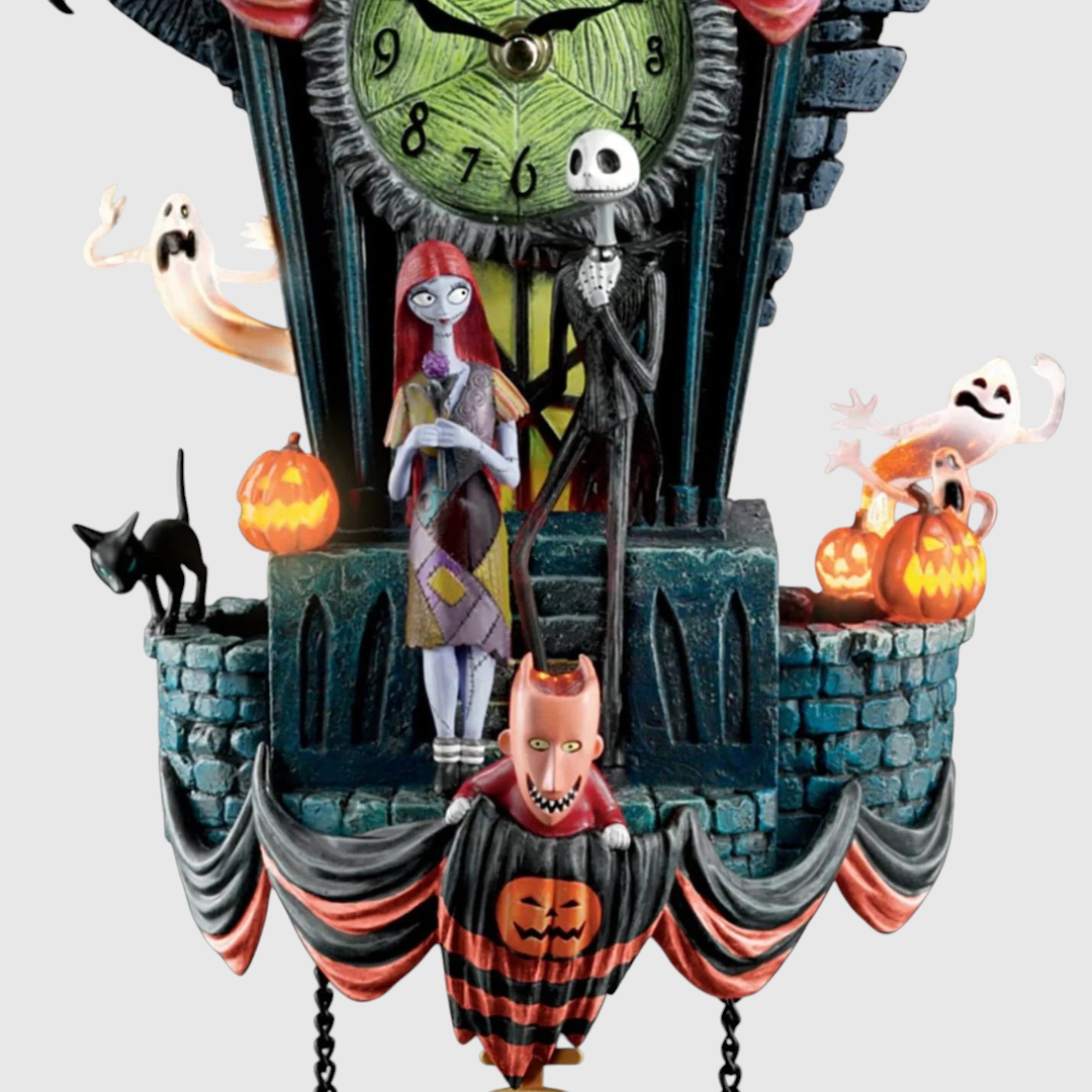 HallowClock – Nástěnné hodiny na Halloween