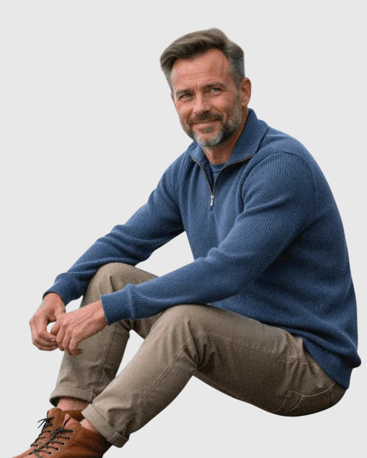 Libuše- Svetr s zipem Diego