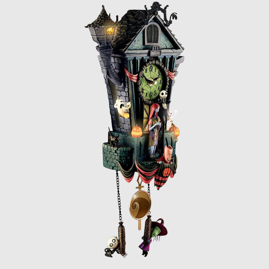 HallowClock – Nástěnné hodiny na Halloween