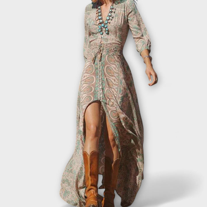 Ležérní bohémské maxi šaty