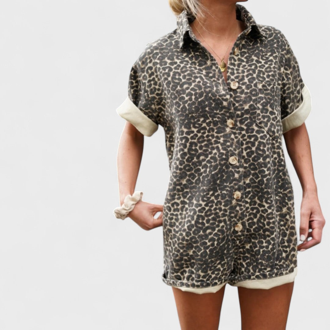 Anita - Elegantní Šaty z Imitace Kůže