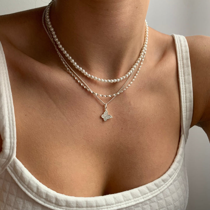 Dvojitý Zkroutěný Náhrdelník