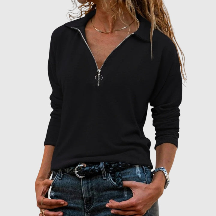 Nadine - Dámské svetry s půlzipem