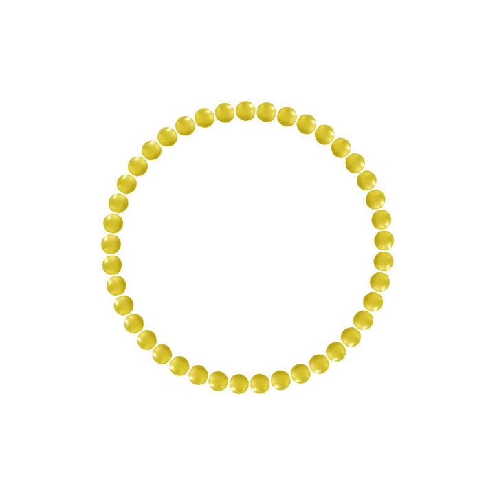 Zlatý náramek Mykonos