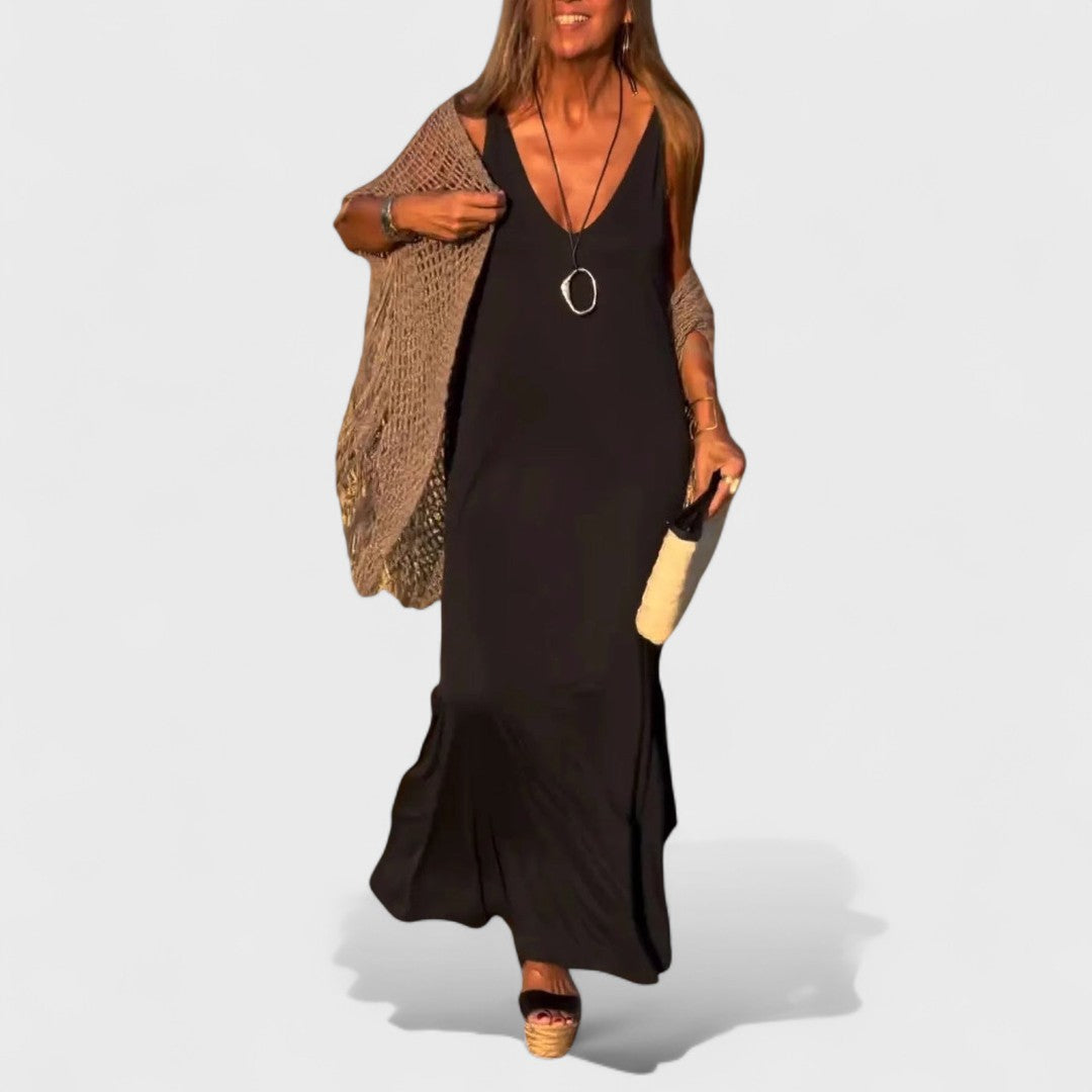 Berta - Svěží Šaty s Tenkými Ramínky