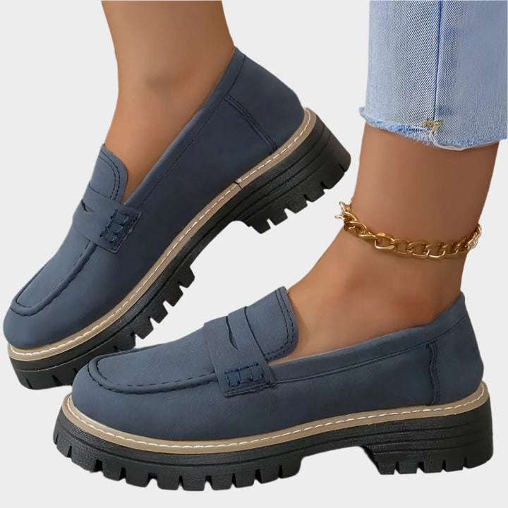 Mokasíny s tlustou podrážkou