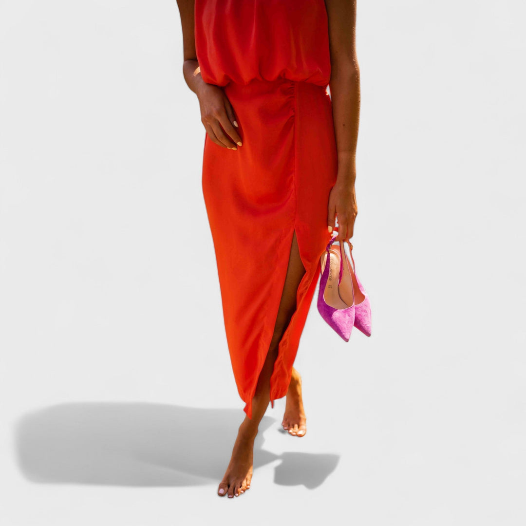 Květa - Letní šaty s elegantním střihem