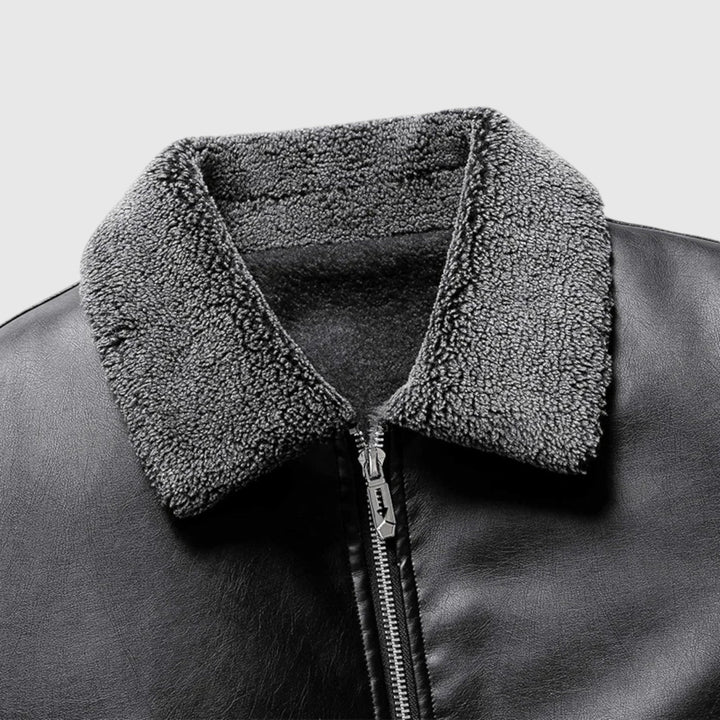 Pánská kožená bunda