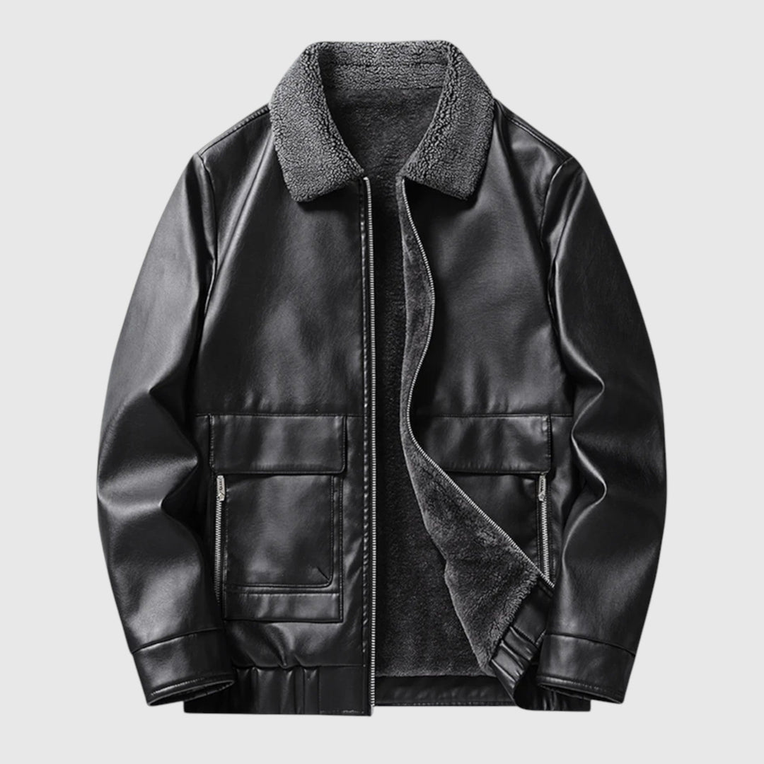 Pánská kožená bunda
