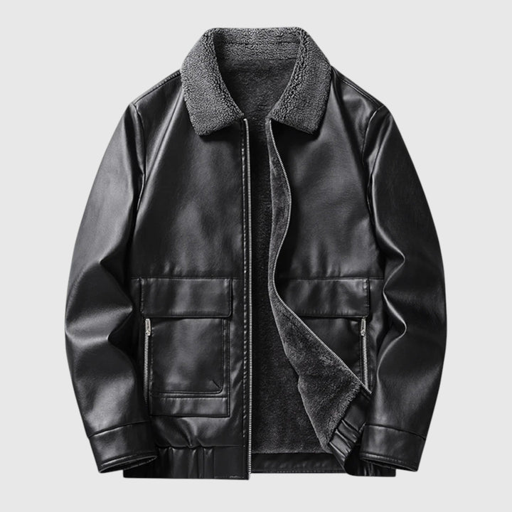 Pánská kožená bunda