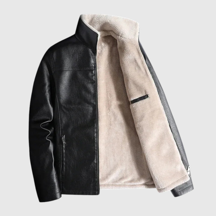 Milen-Podšité kožené sako