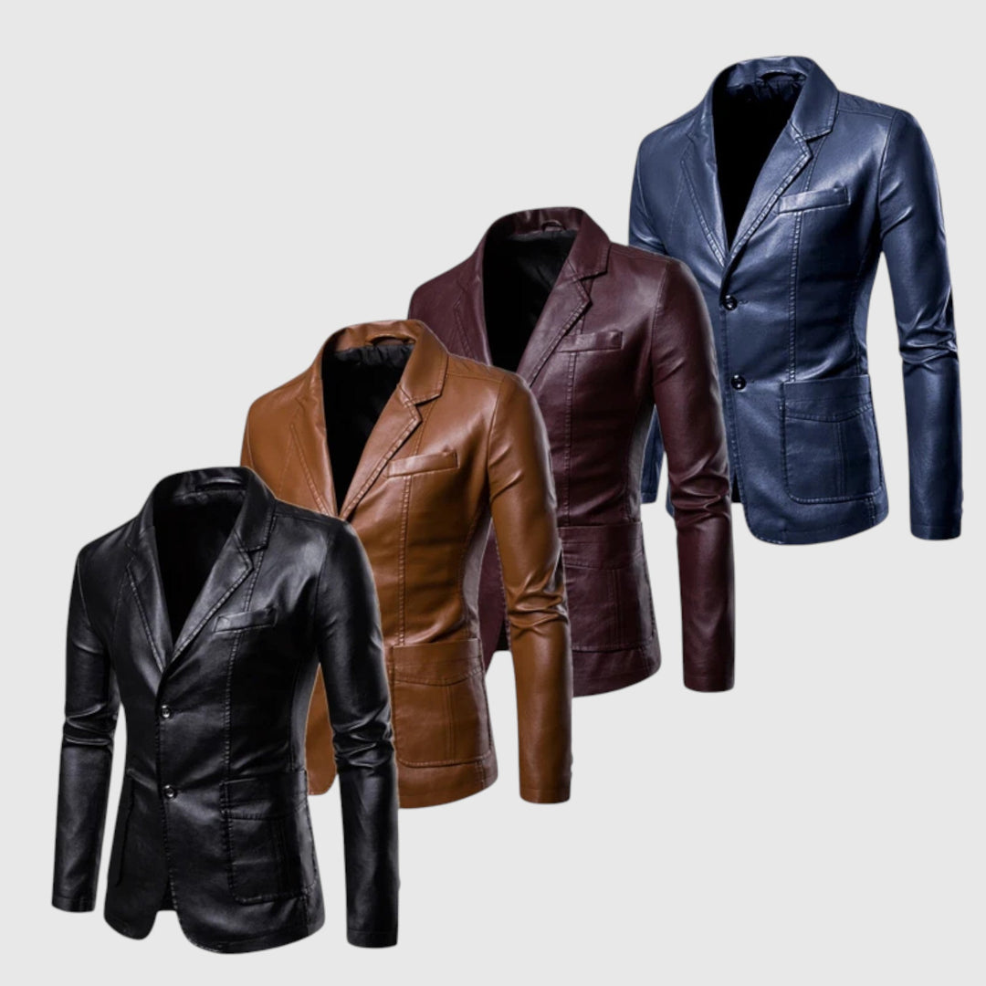 Stefan - Elegantní kožená bunda