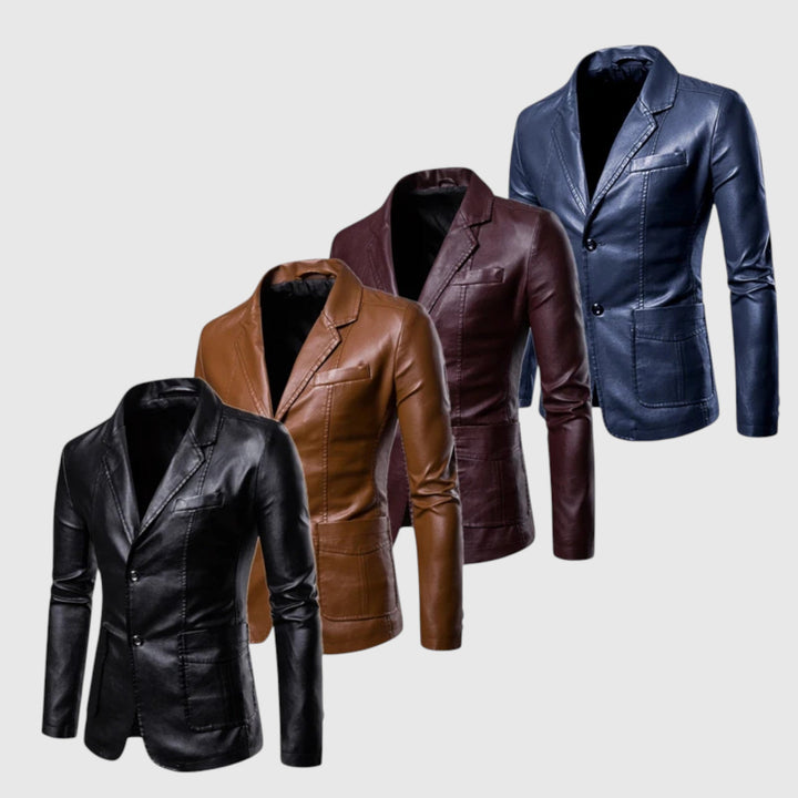 Stefan - Elegantní kožená bunda