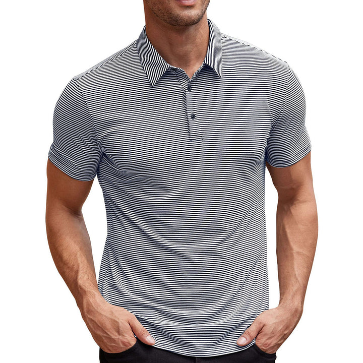 Pruhovaná polo košile