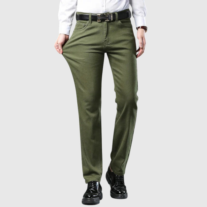 Elegantní bavlněné džíny