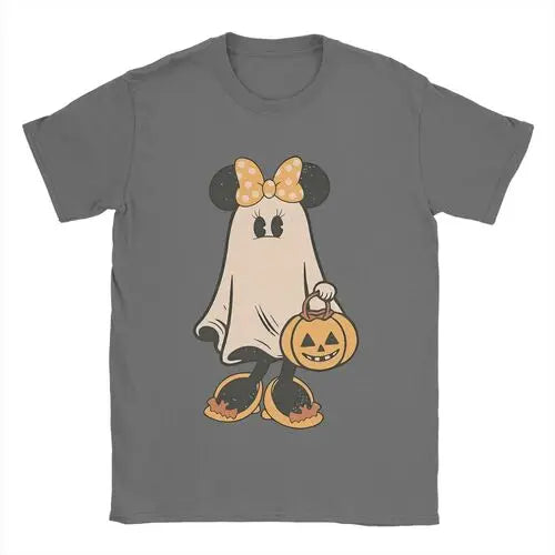 Retro Mickey Minnie Halloween párové trička Mickey Ghost Minnie Ghost tričko Strašidelná sezóna tričko Disney Halloween