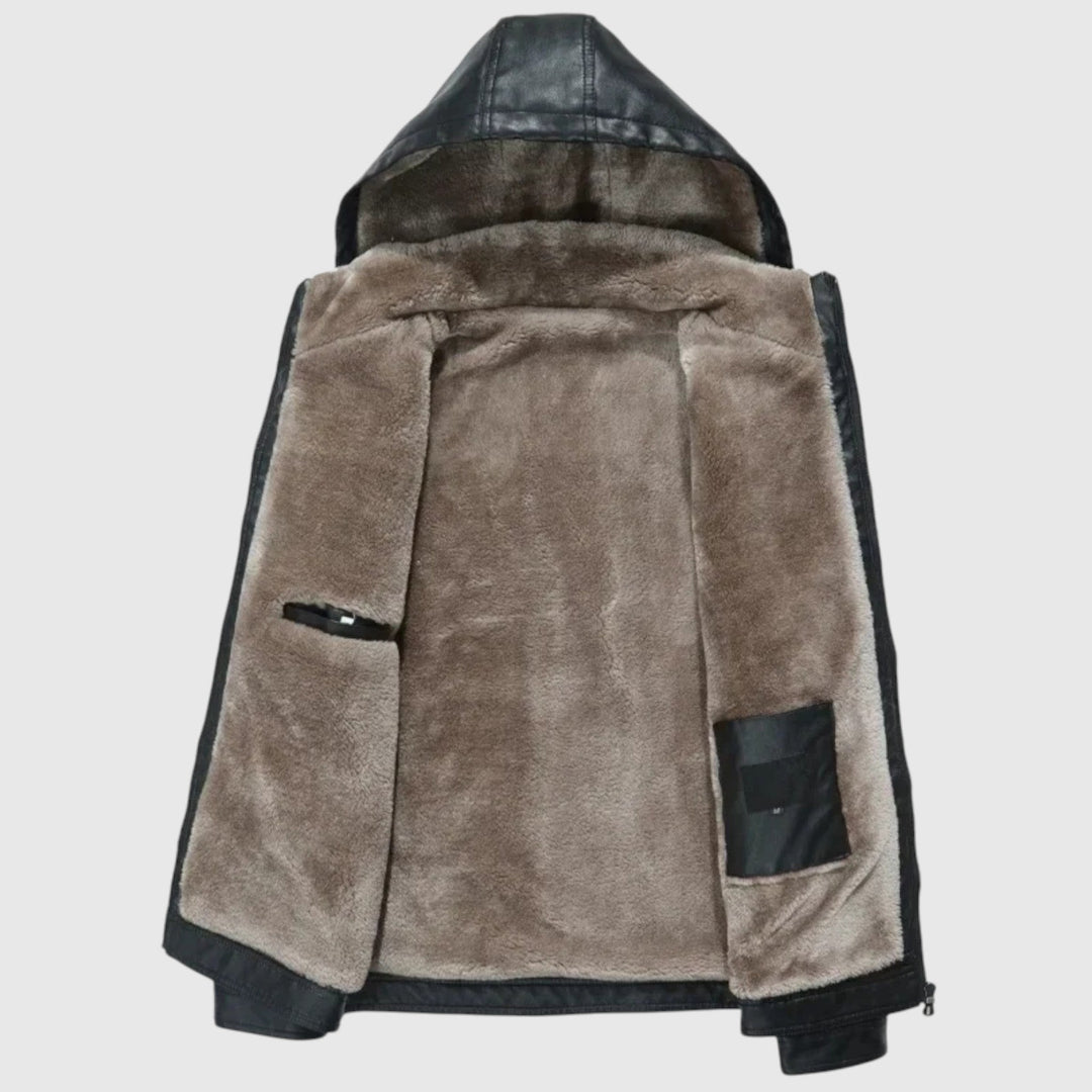 Ognjan - Voděodolná kožená bunda