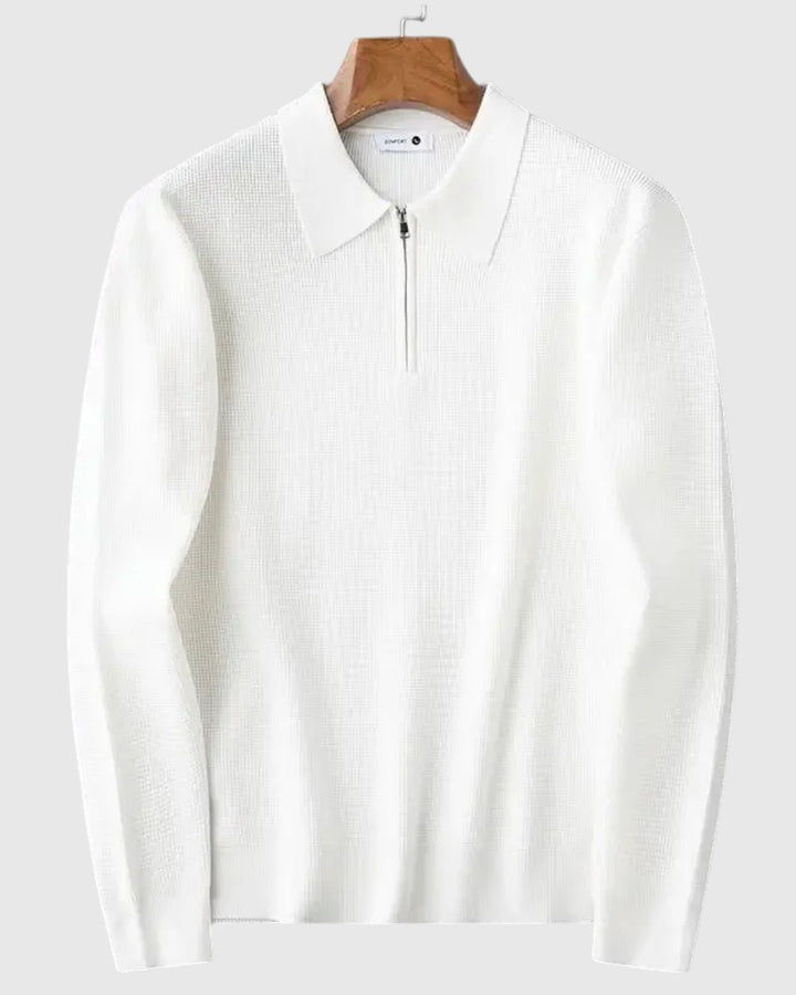 Libuše- Elegantní pánská mikina se zipem