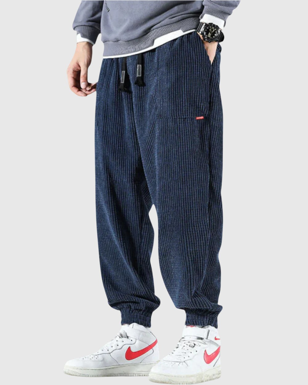 Libuše- Kalhoty z manšestru Alloro