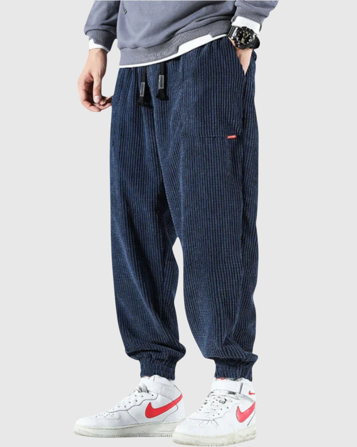 Libuše- Kalhoty z manšestru Alloro