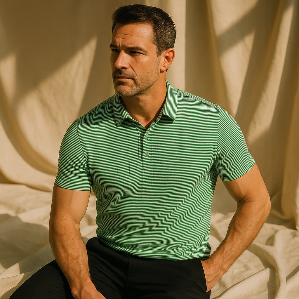 Pruhovaná polo košile